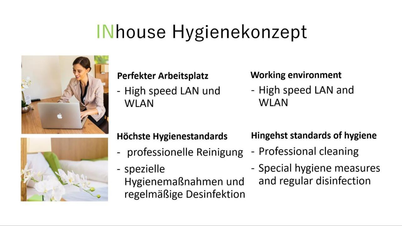 因戈尔施塔特Inhouse - Wohnen Auf Zeit公寓式酒店 外观 照片