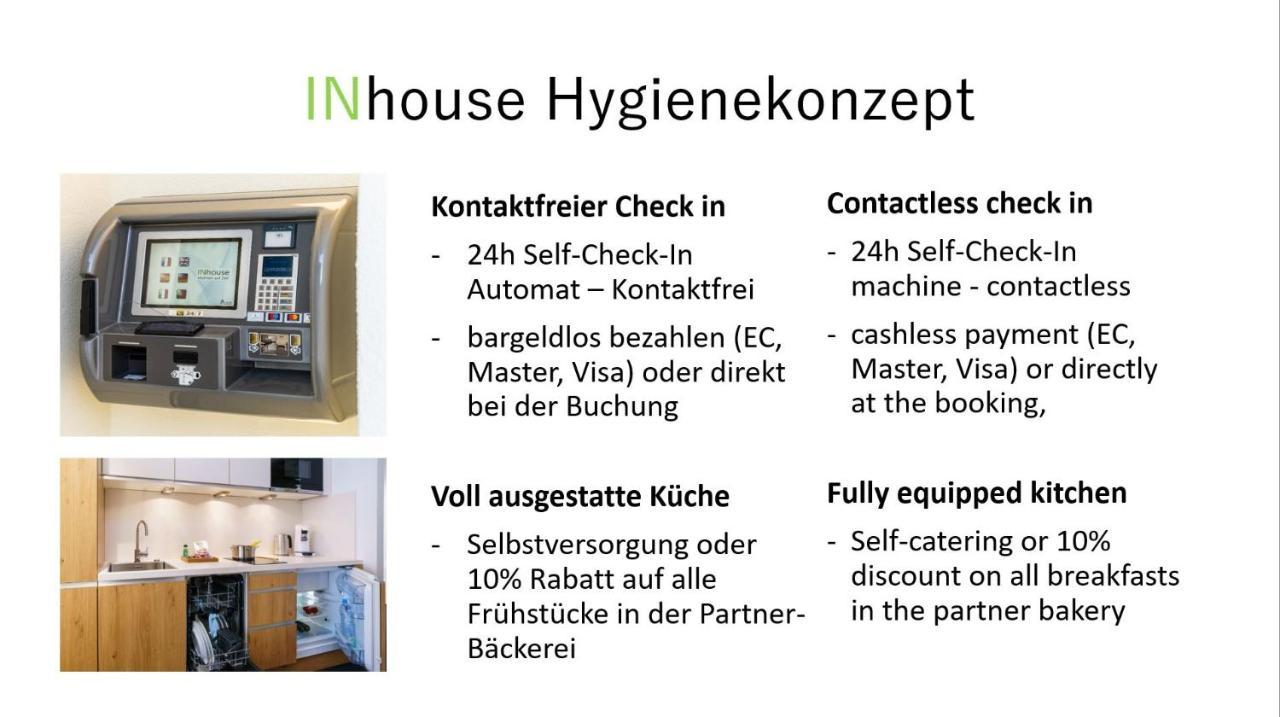 因戈尔施塔特Inhouse - Wohnen Auf Zeit公寓式酒店 外观 照片